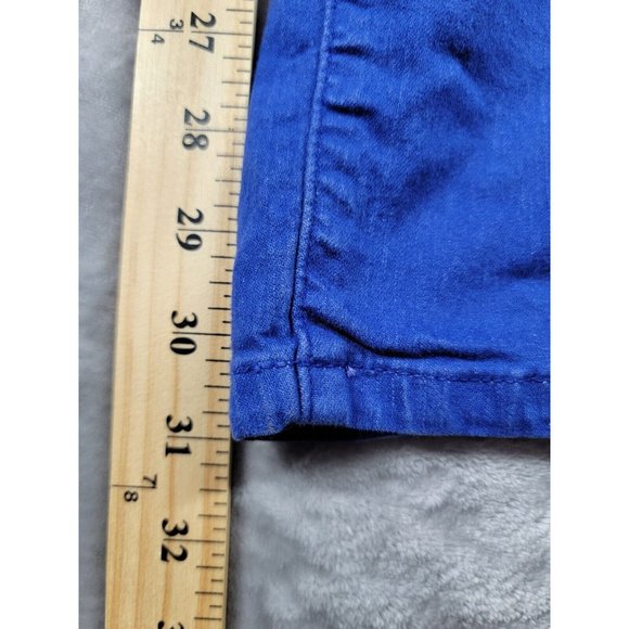 Women The North Face Slim Straight Leg Stretch Denim Jeans purplish Blue Size 10 - Picture 2 of 8